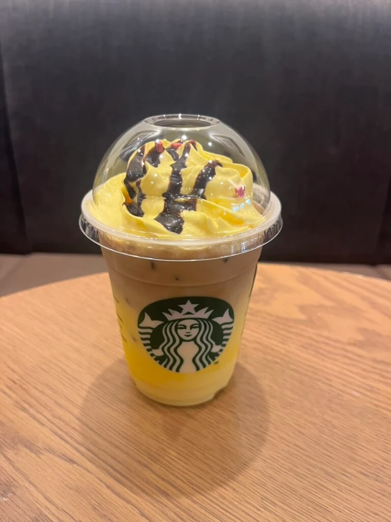 ピカチュウハニークリームラテ