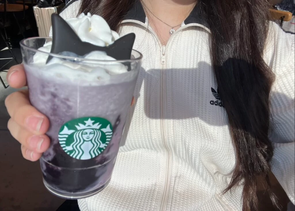 ブラックベリー ヨーグルトフラペチーノ