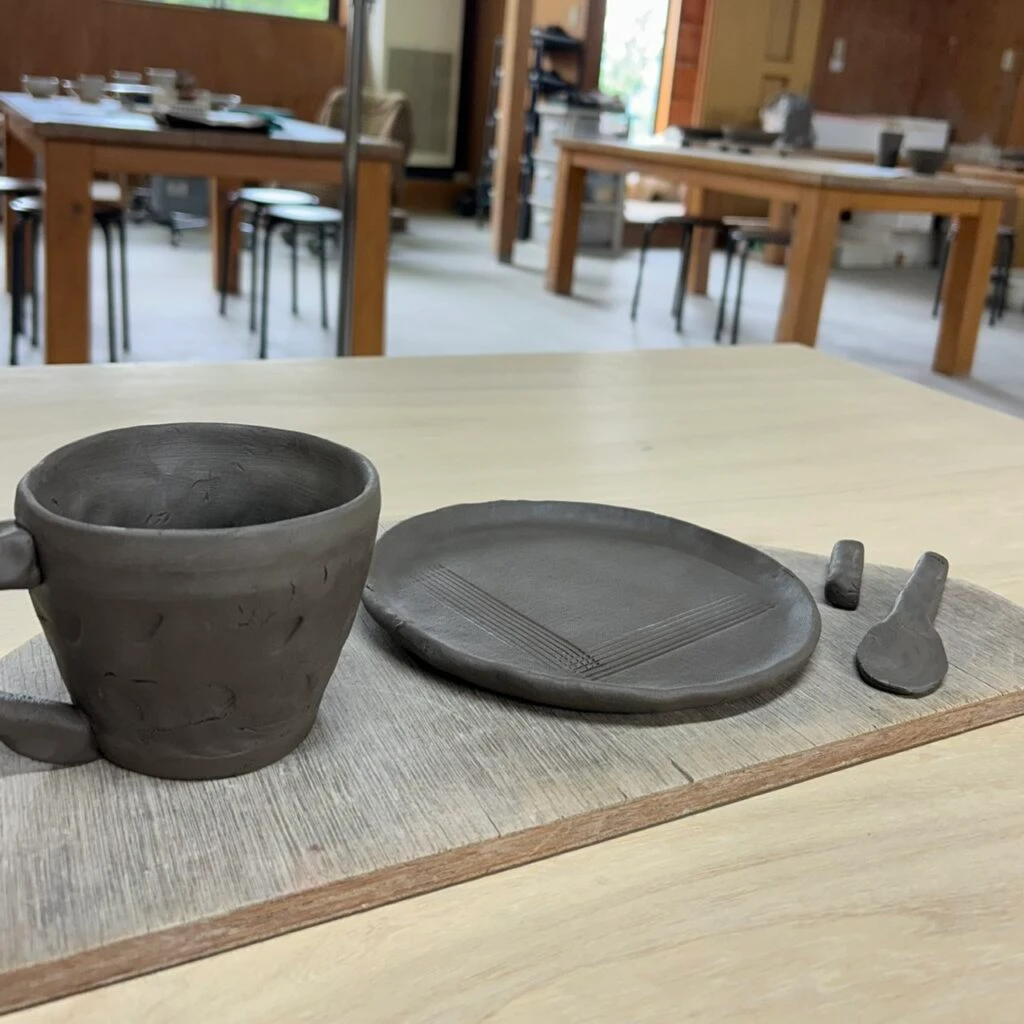 秩父長瀞　一隅舎　手びねりで作った作品