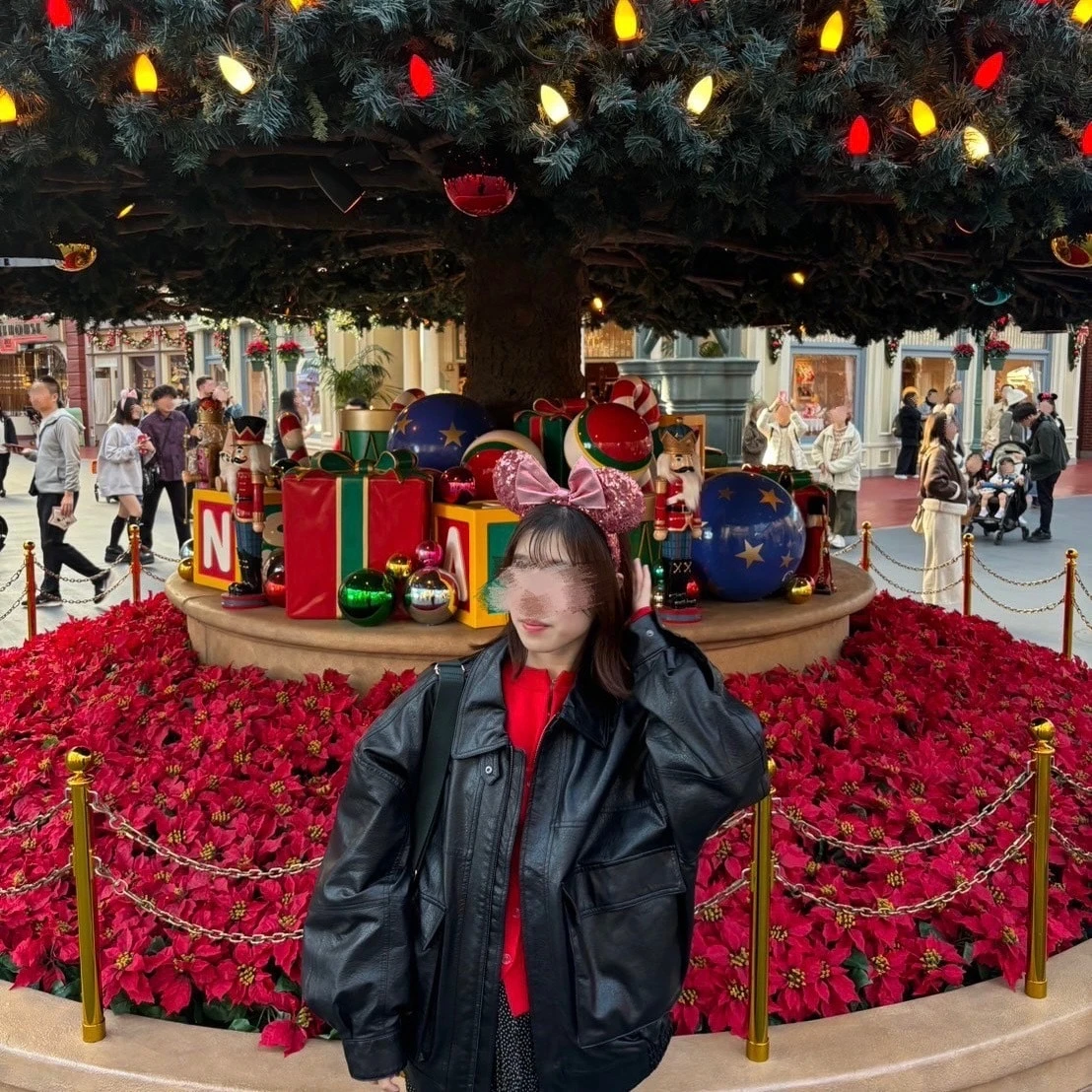 クリスマスディズニーランドのクリスマスツリー