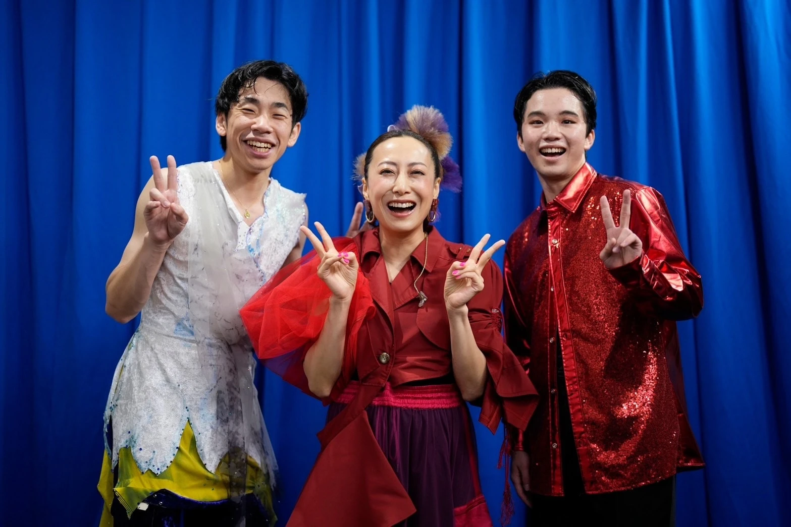 ファンタジーオンアイス2024で一青窈さん、友野一希さん、織田信成さんがコラボ