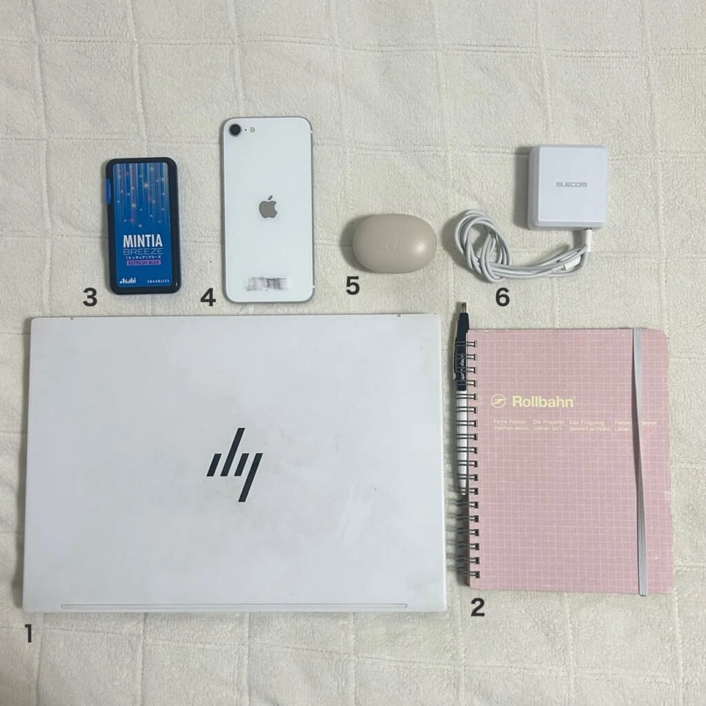 １年目OLの通学バッグの中身（お仕事グッズ篇）