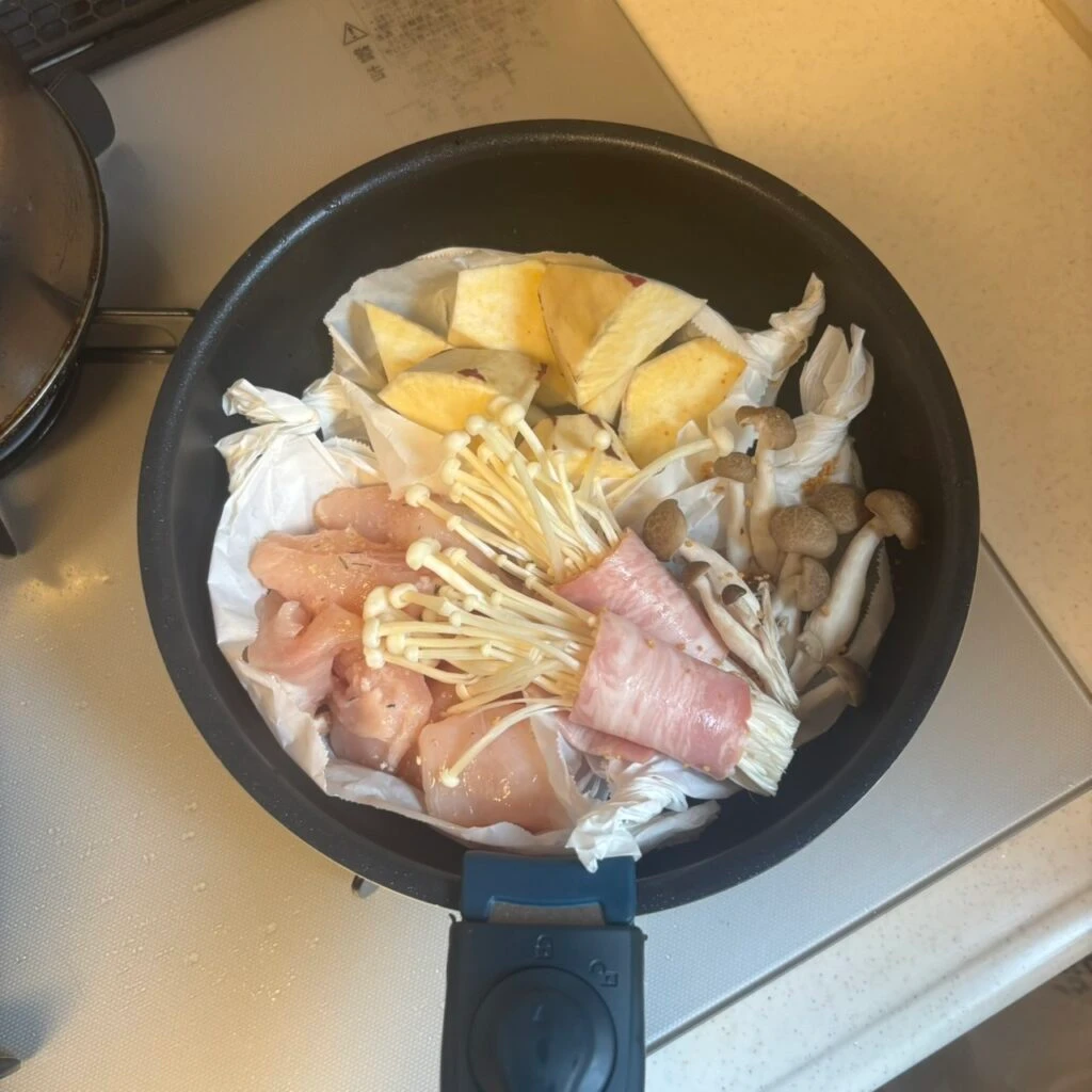 蒸し料理