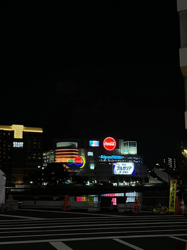 博多駅周辺 夜景