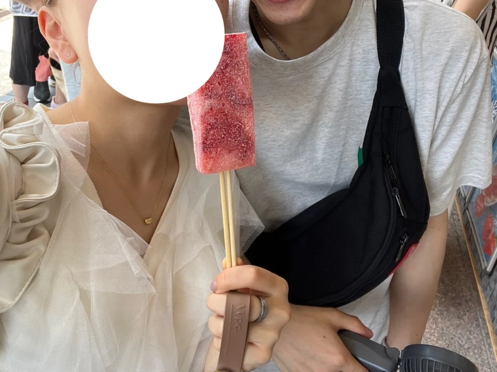 くずアイスバー 大宰府 食べ歩き