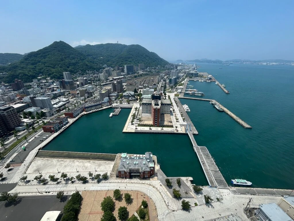 門司港 展望台 眺め