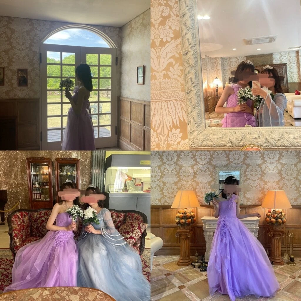 ロックハート城　プリンセス体験者限定の部屋　写真