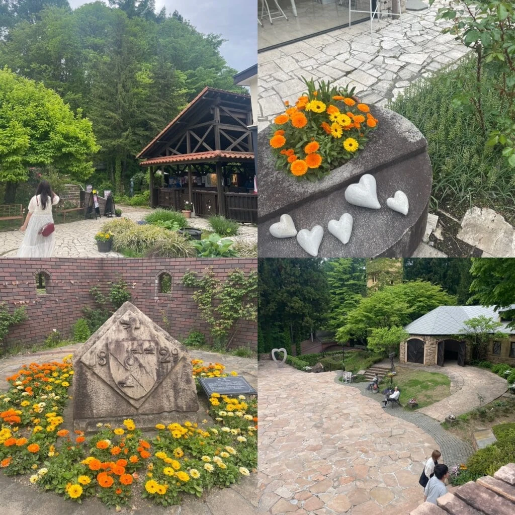 ロックハート城　園内写真　城下町