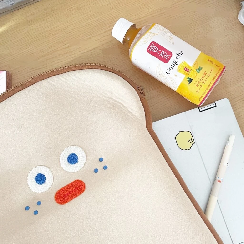 non-no大学生エディターズ 空きコマの過ごし方 brunchbrother PCケース ボールペン 文房具 ゴンチャ コンビニ