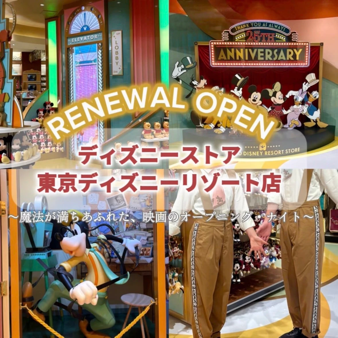 【25周年】リニューアルオープンしたディズニーストア 東京ディズニーリゾート店を徹底解説