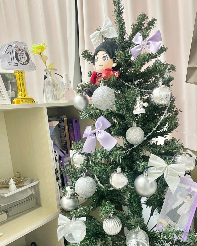 推し活クリスマスツリー　紫　濵田崇裕　WEST.