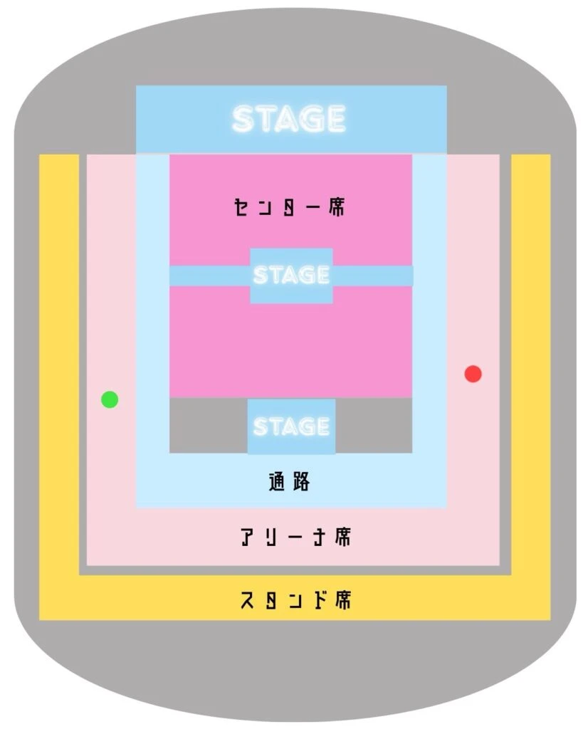 横浜アリーナ 会場図