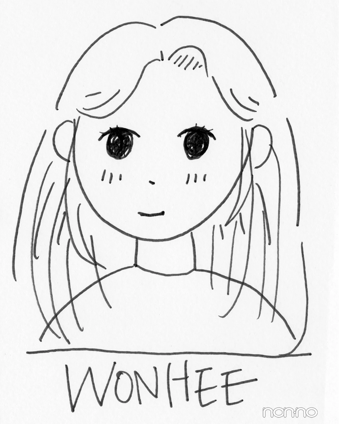 WONHEEの自画像