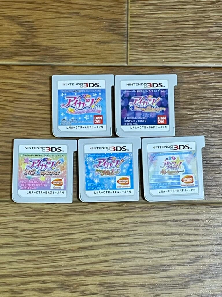 アイカツ！の3DSのソフト5種