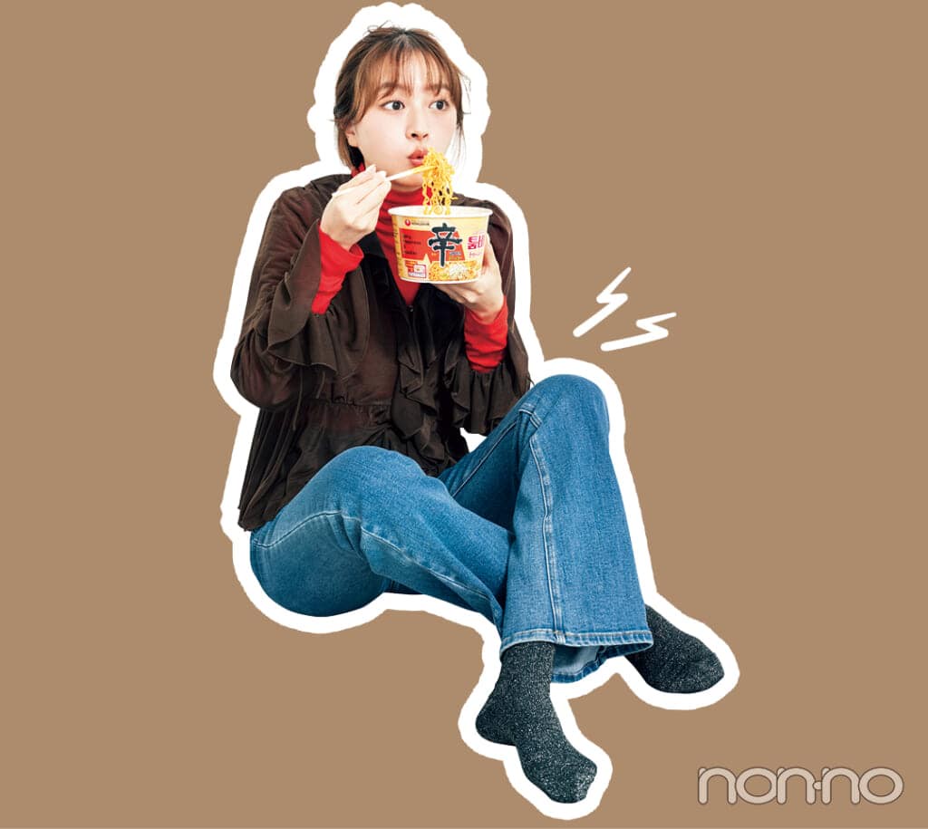 佐藤和奏とラランド・ニシダさんのブラウンコーデ着回し11