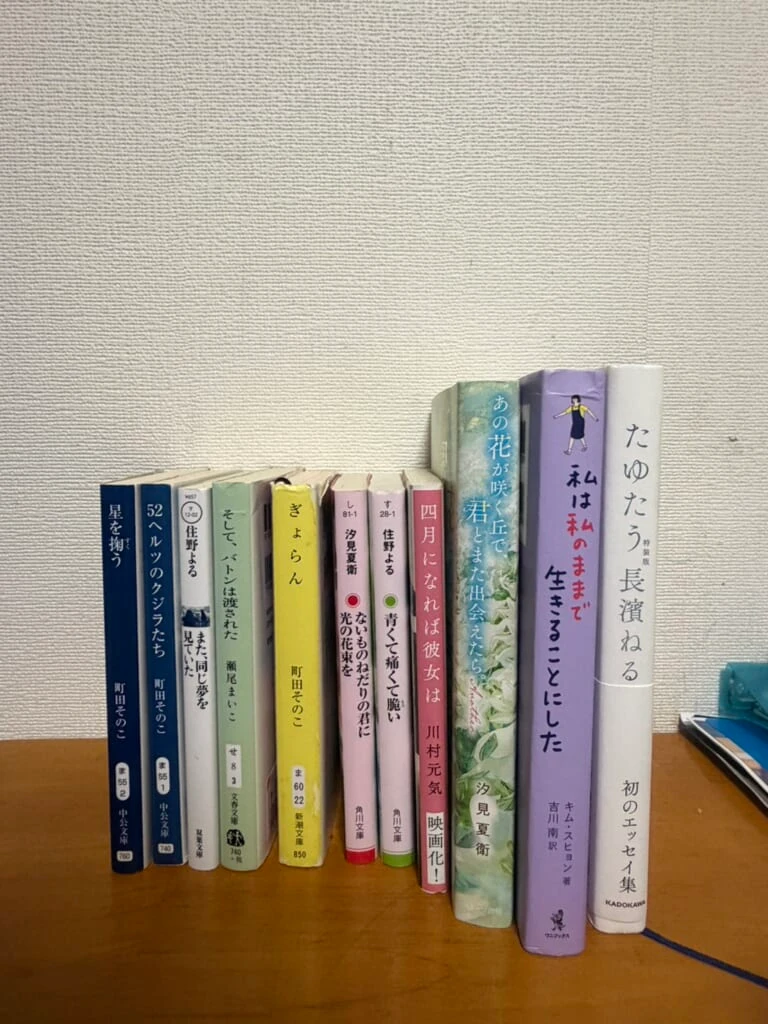 特に好きな小説やエッセイです。