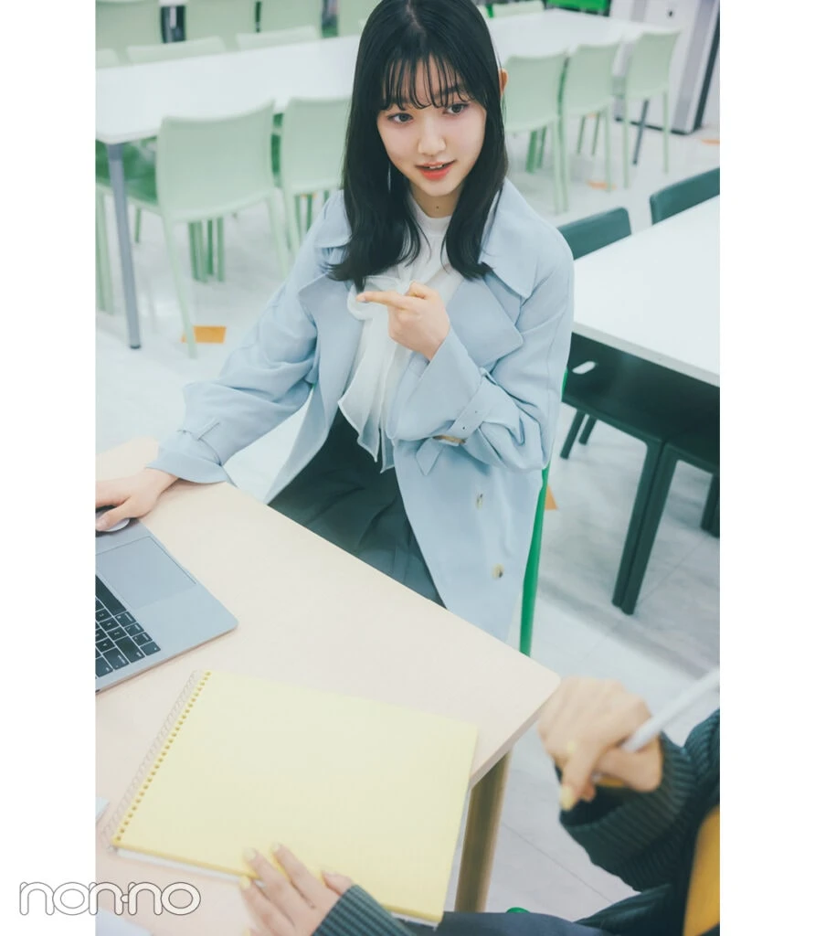スウィート派小宮山莉渚の新学期着回しDAY4