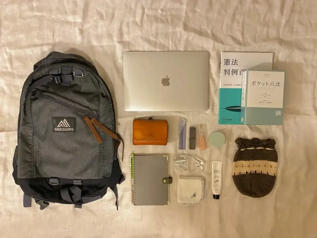 【What’s in my bag？】お気に入りの通学バックと中身