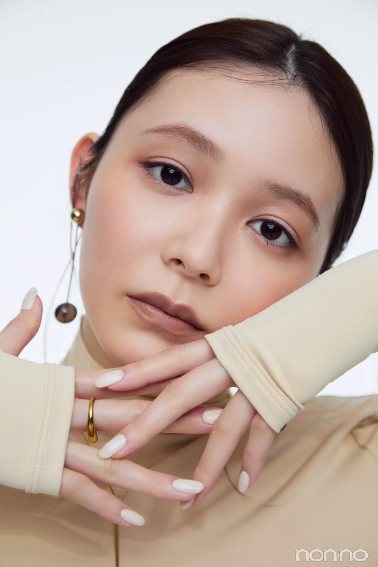 久間田琳加の2026年春新作リップSUQQUの仕上がりカット