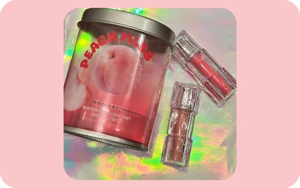 イエベ春におすすめの【TIRTIR】WATERISM GLOW TINT MINI SPECIAL SET PEACH MLBB