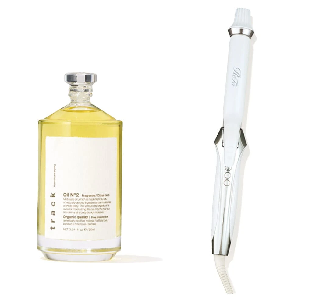 トラック オイル No.2 90ml¥4180/ジョエルロティ
リファカールアイロン プロ32 ホワイト¥25000/MTG