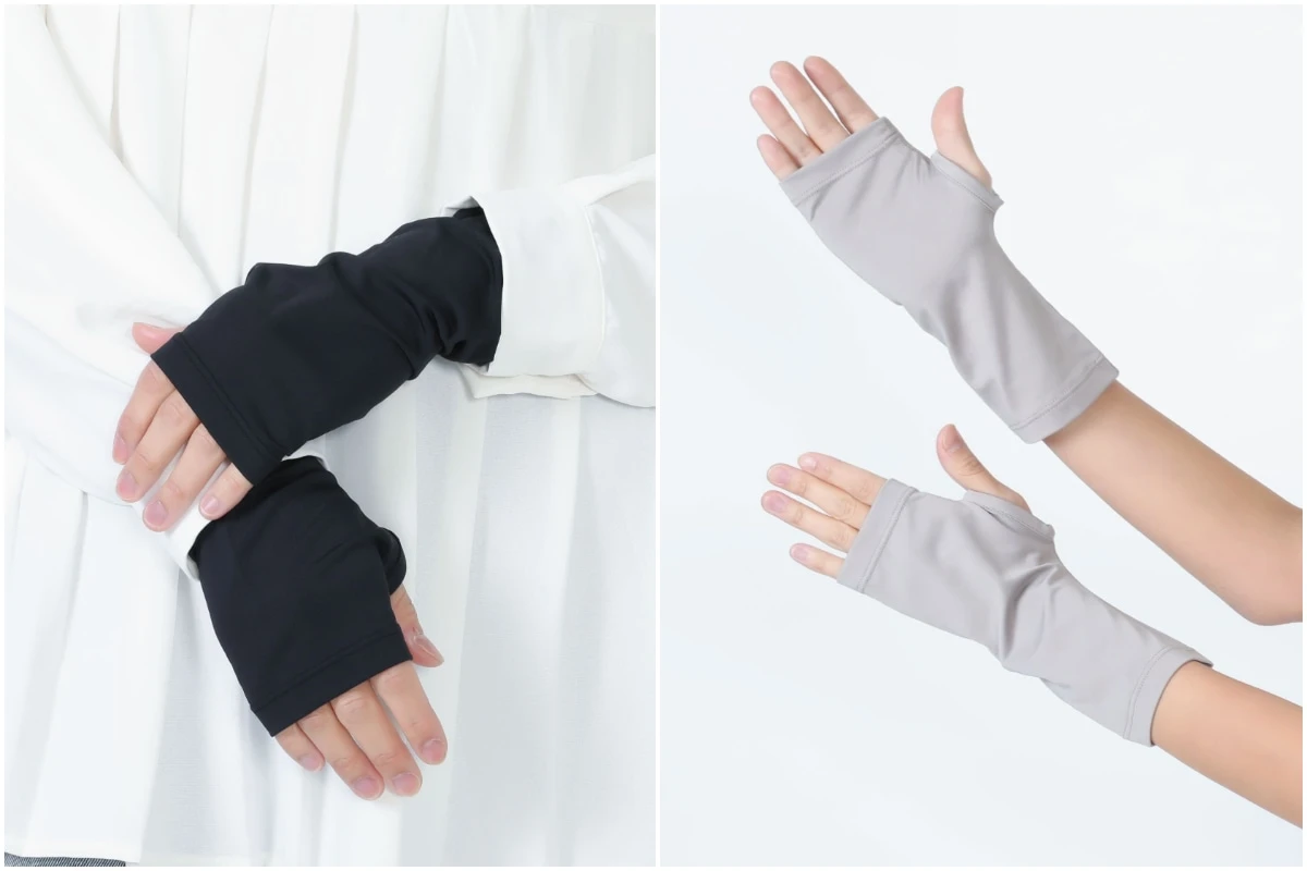 最新ひんやりグッズのキシリミント ハンドカバー