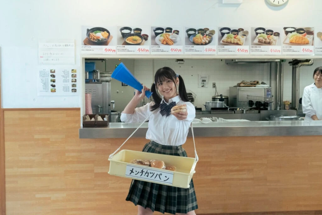 『あたしの!』渡邉さんの撮影オフショット
