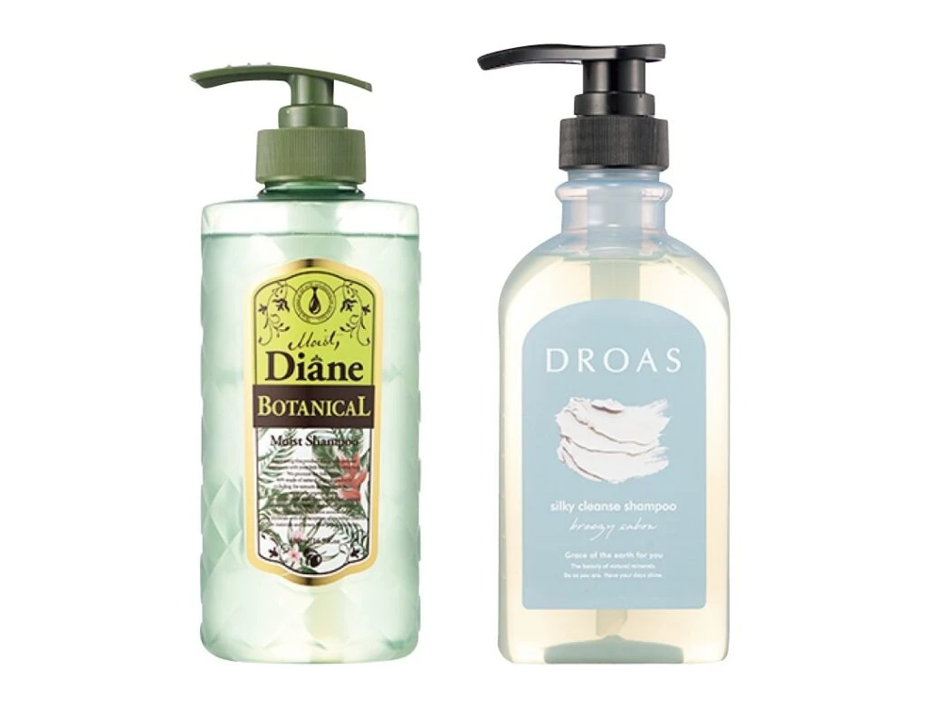 DROAS シルキークレンズシャンプーとダイアン ボタニカル シャンプー ボタニカルモイスト