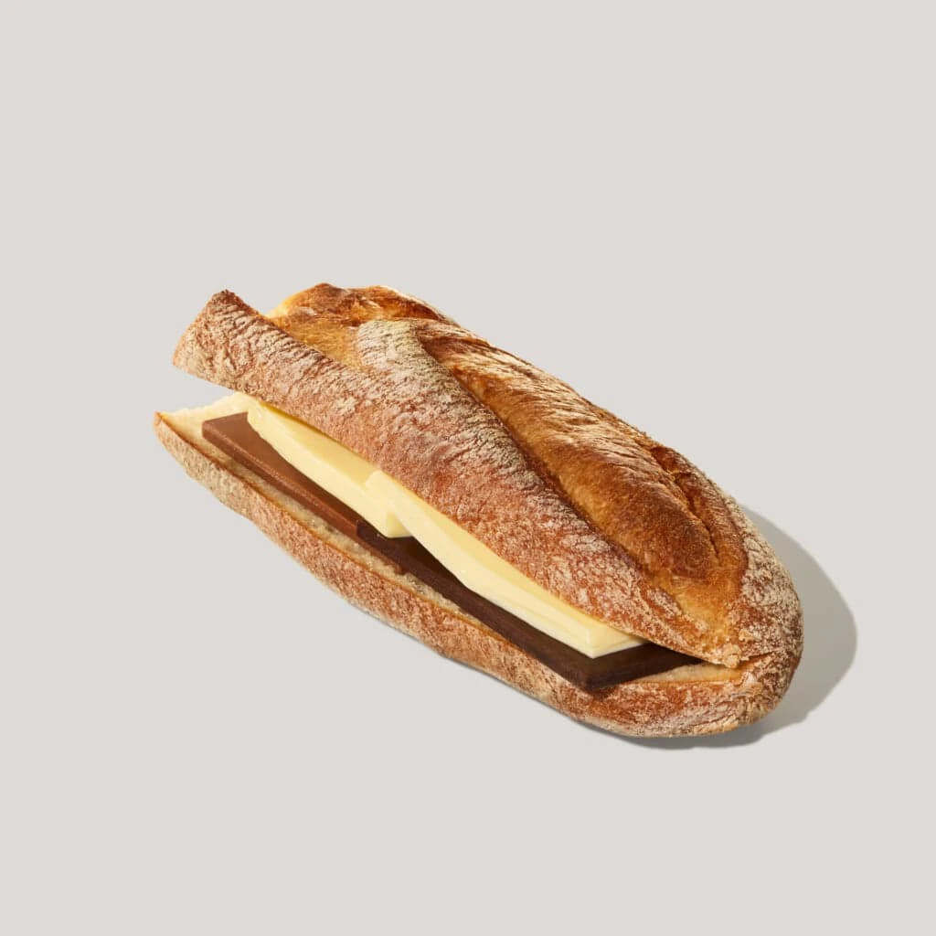 2種のチョコレート＆バタースターバックスバゲットサンド　スタバ　バゲット　新作