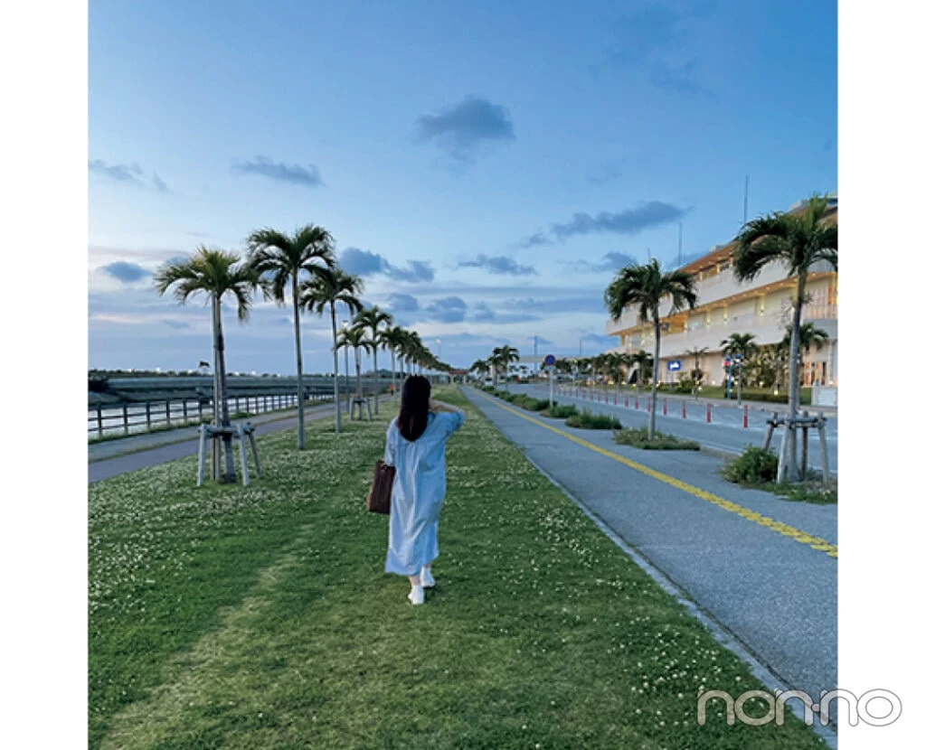 大学生の春旅行-沖縄での写真
