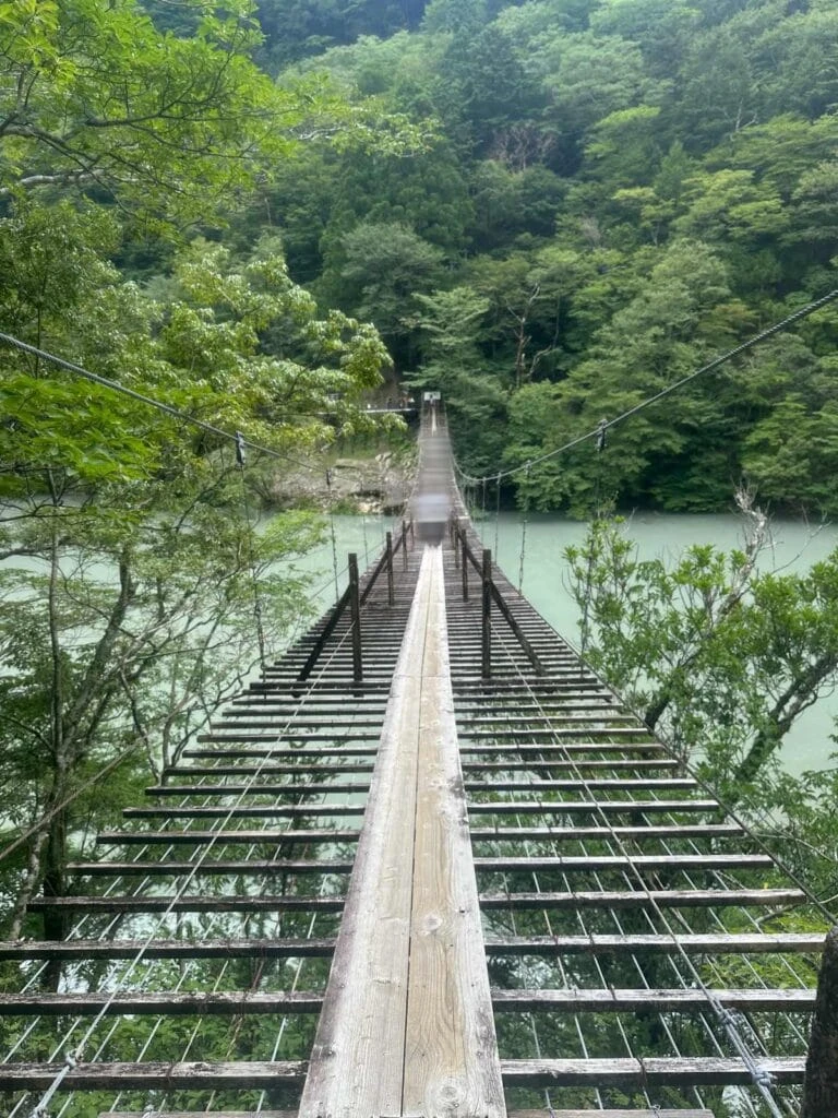 寸又峡 夢のつり橋