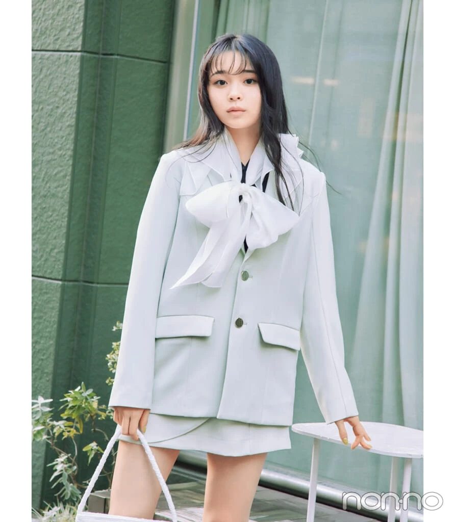 林芽亜里のセットアップモデルカット1-6