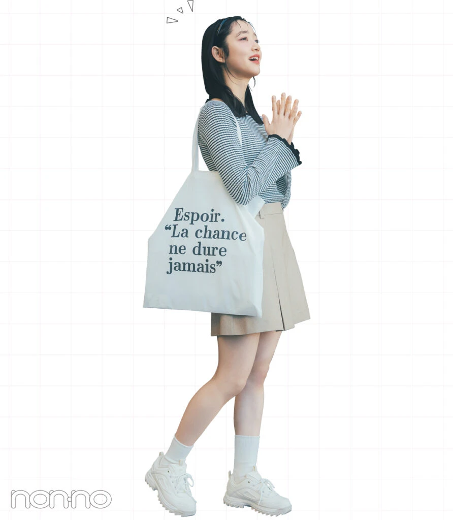 スウィート派小宮山莉渚の新学期着回しDAY5