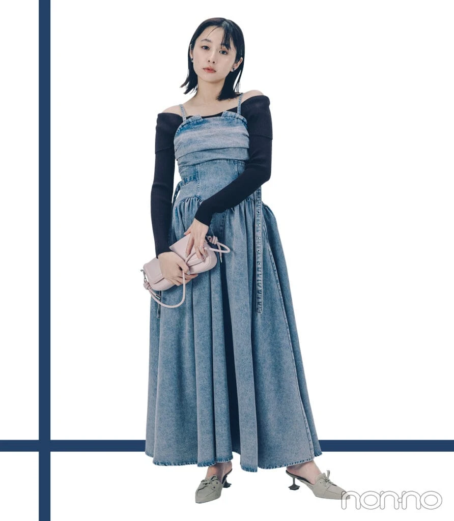 堀田真由のあせ色デニム