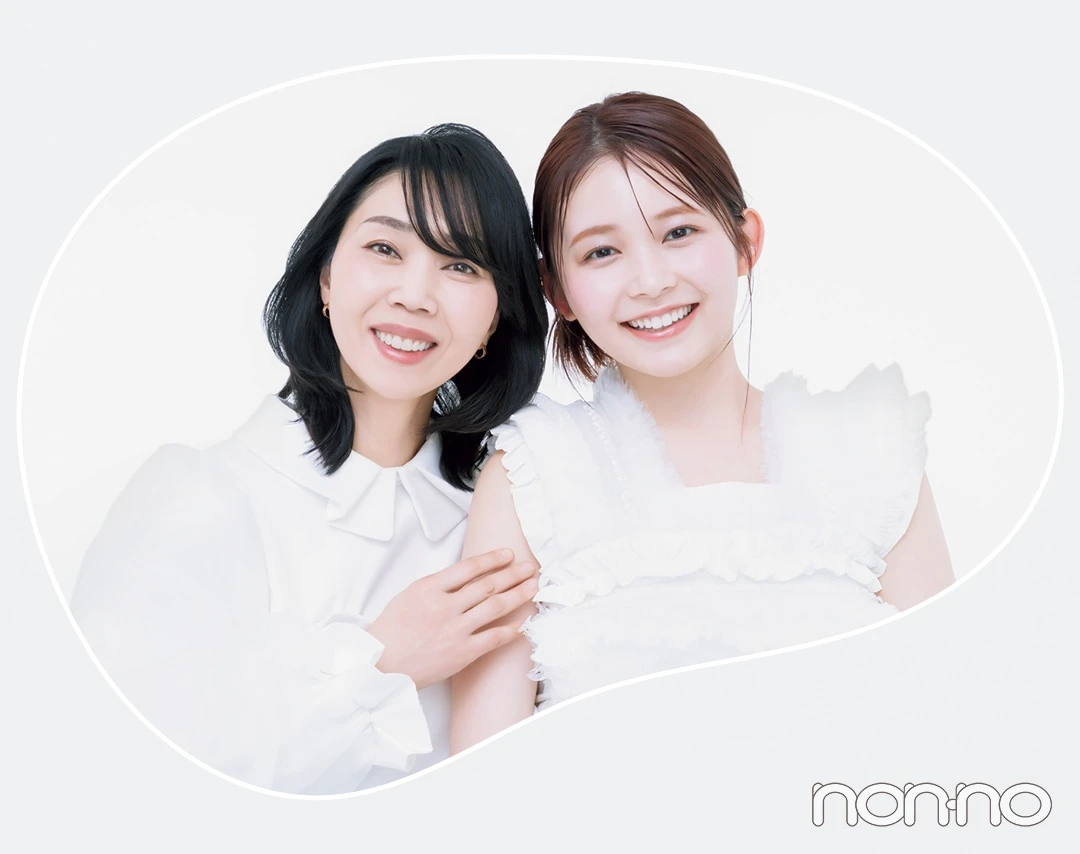 久間田琳加とトータルビューティアドバイザー水井真理子さん