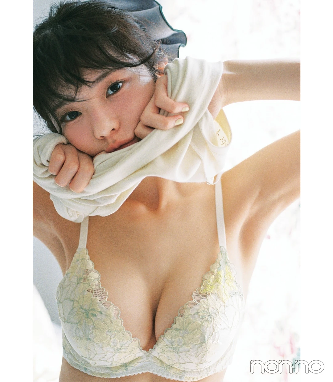 キレイに盛れるパッド入りブラをつけた菊地姫奈2