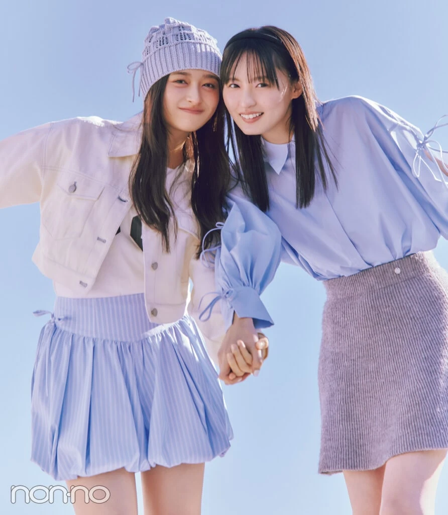 そらいろブルーをまとった遠藤さくら×井上和1