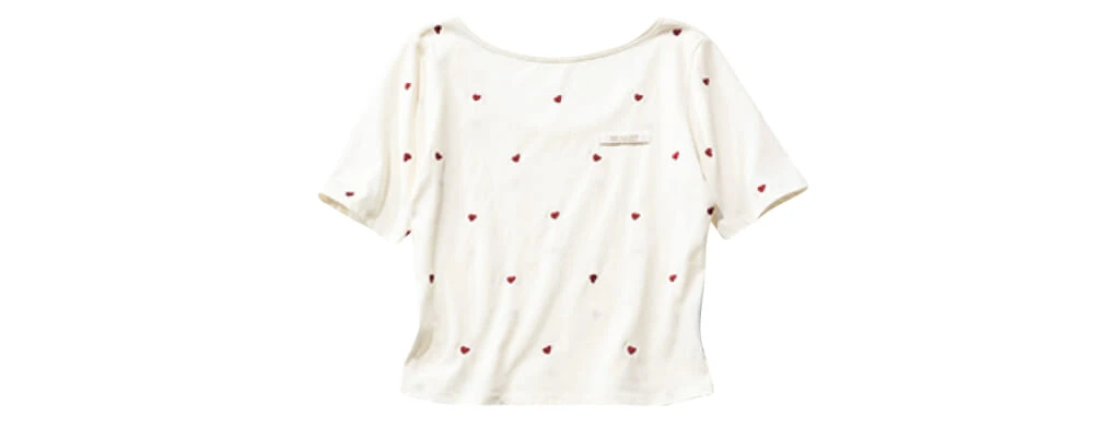 ヘルシーカジュアルアクティブガール着回しアイテム ちびTシャツ