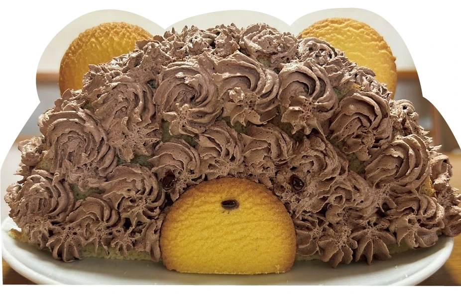 スーパーで買える材料で家族のためにクマちゃんケーキを(桜さん・大学2年)