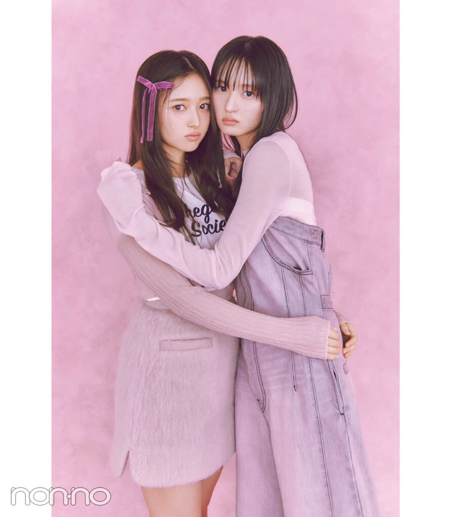 遠藤さくら×井上和の仲良しカット