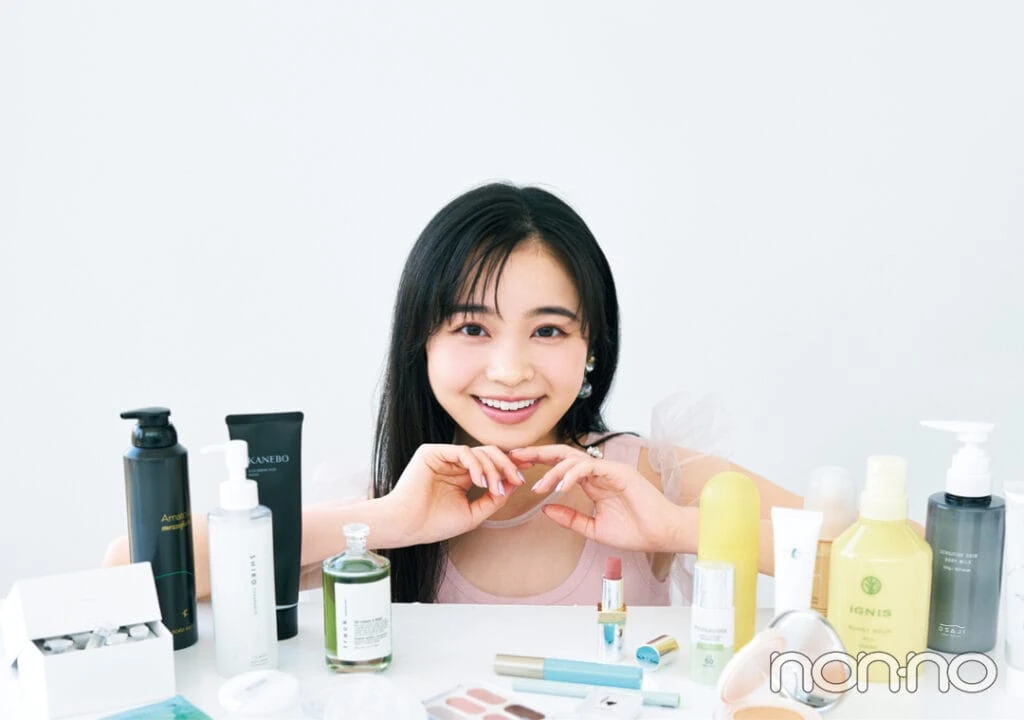 林芽亜里のTEAMノンノのリピ買いコスメモデルカット1-1