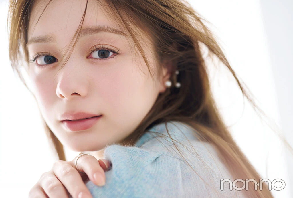紺野彩夏のナチュラル眉モデルカット1-1