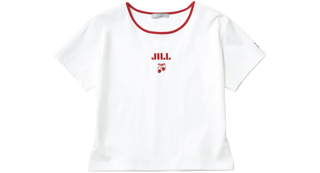 ジル バイ ジルスチュアート さくらんぼtシャツ