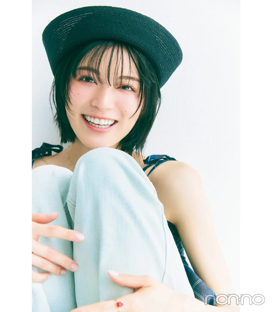 吉田美月喜ノンノモデル加入 インタビューモデルカット1-7
