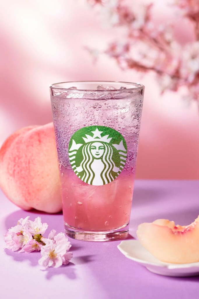 『桜 咲くよ 白桃 ソーダ』