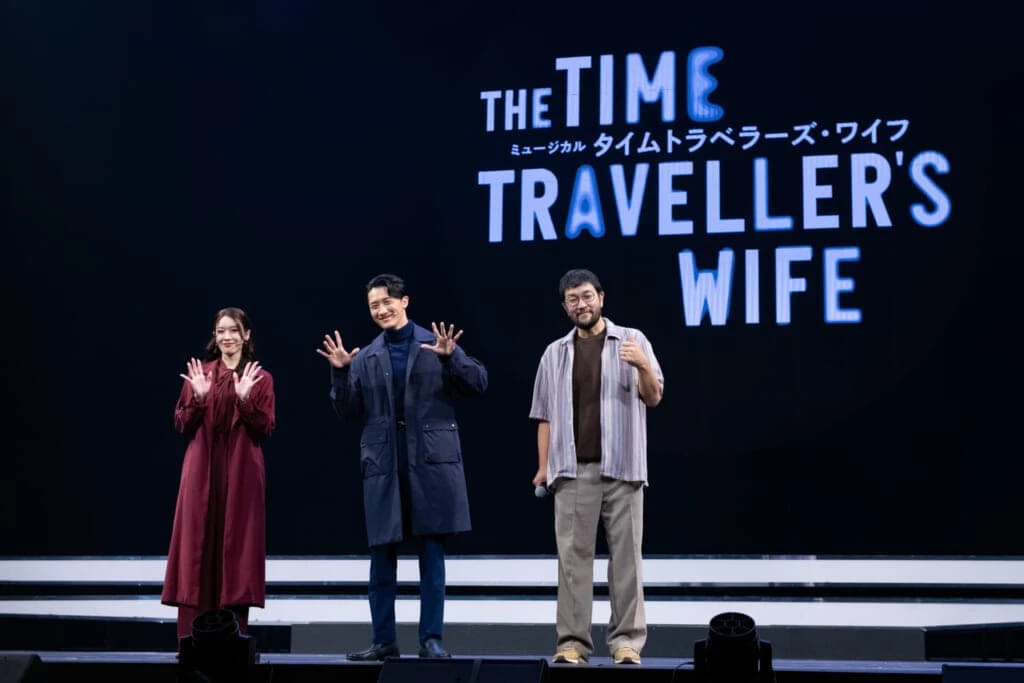 タイムトラベラーズワイフ会見の様子