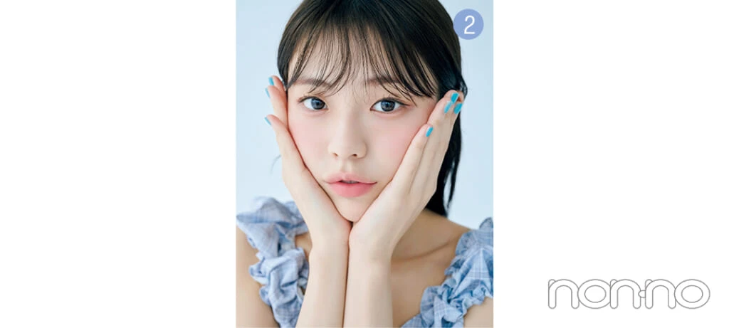 菊地姫奈の夏の肌、髪、ボディ、リセットプロセスカット1-6