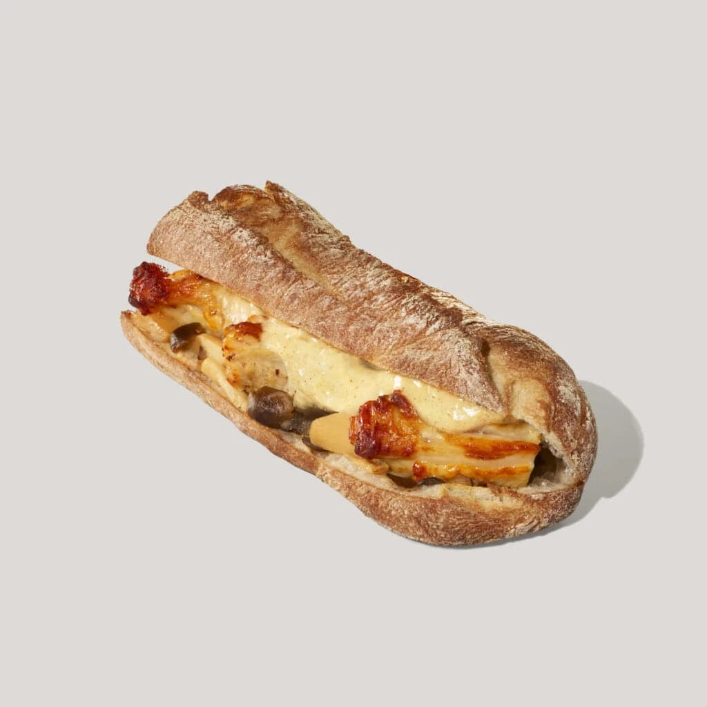 3種のきのこ＆ローストチキン スターバックス バゲットサンド　バゲットサンド　スタバ