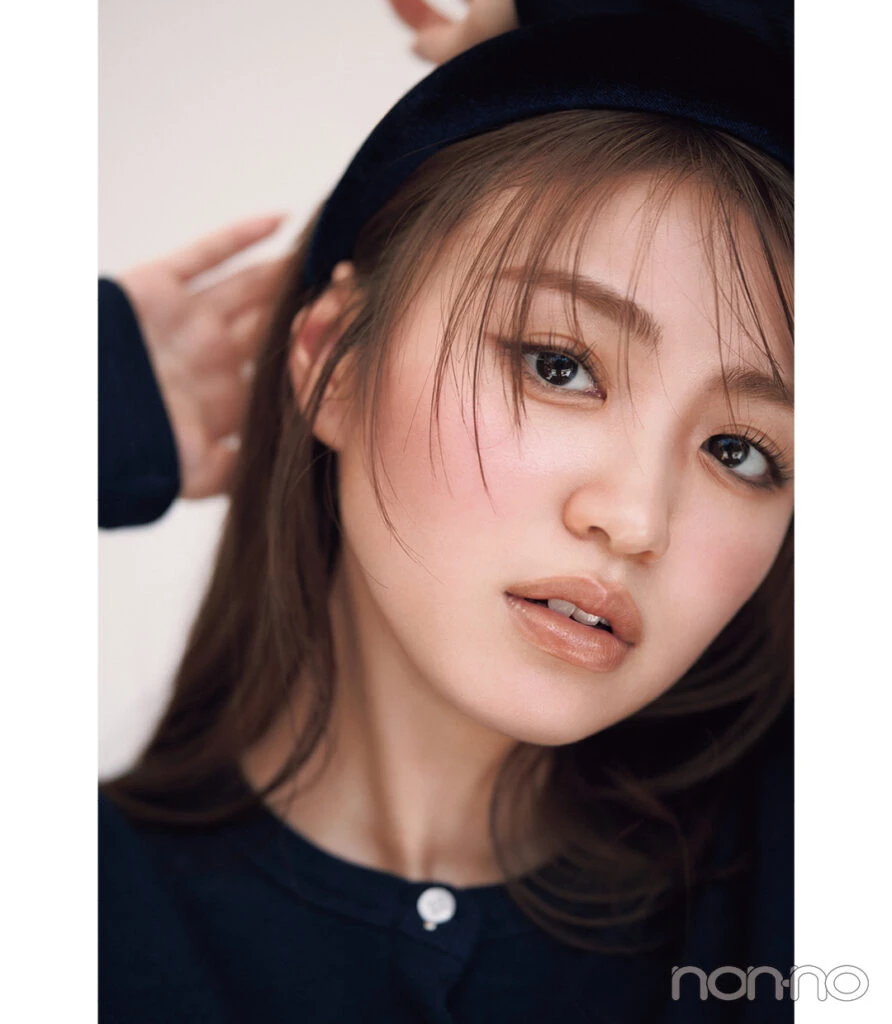 YSL ザ インクス ヴィニルクリーム 614を付けた香音