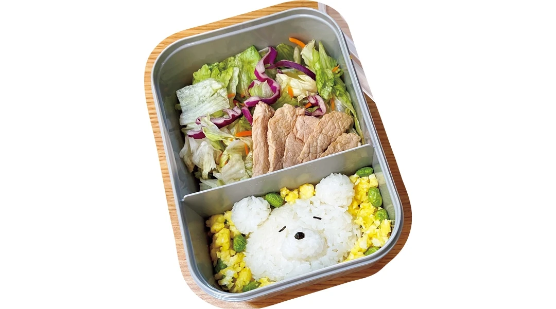 野菜とタンパク質を意識した詰め合わせ(ちささん・大学2年)